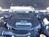 2017 Jeep Wrangler Sahara 4x4 3.6 Liter DOHC 24-Valve VVT V6 Engine