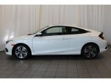 White Orchid Pearl Honda Civic in 2017