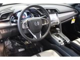 2017 Honda Civic EX-T Coupe Black/Ivory Interior