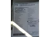 2017 Jeep Grand Cherokee Overland 4x4 Window Sticker