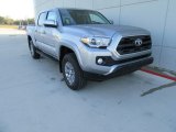 2017 Silver Sky Metallic Toyota Tacoma SR5 Double Cab 4x4 #117062892