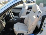 2017 BMW 4 Series 440i xDrive Convertible Oyster Interior