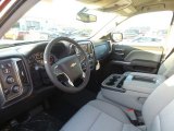 2017 Chevrolet Silverado 1500 LT Double Cab 4x4 Dark Ash/Jet Black Interior