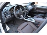 2017 BMW X4 M40i Mocha Interior