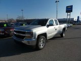 2017 Silver Ice Metallic Chevrolet Silverado 1500 LT Double Cab 4x4 #117062988