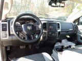 2017 Ram 1500 Big Horn Crew Cab 4x4 Black/Diesel Gray Interior