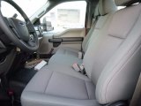 2017 Ford F250 Super Duty XL Regular Cab 4x4 Plow Truck Medium Earth Gray Interior