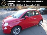 2017 Rosso (Red) Fiat 500 Pop #117062753