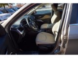 2017 Jeep Cherokee Latitude Black/Light Frost Beige Interior