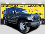 2017 Granite Crystal Metallic Jeep Wrangler Unlimited Sport 4x4 #117091091