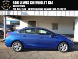 2017 Kinetic Blue Metallic Chevrolet Cruze LT #117091169