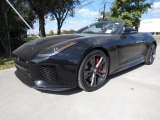 2017 Jaguar F-TYPE SVR AWD Convertible Front 3/4 View