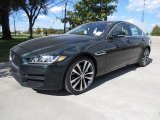 2017 Jaguar XE 20d Prestige Front 3/4 View