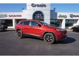 2017 Deep Cherry Red Crystal Pearl Jeep Cherokee Sport Altitude #117091303