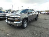 2017 Pepperdust Metallic Chevrolet Silverado 1500 LT Double Cab 4x4 #117131626