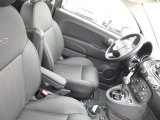 2017 Fiat 500 Lounge Nero (Black) Interior