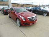 2017 Red Obsession Tintcoat Cadillac ATS Luxury AWD #117153898