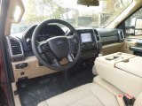 2017 Ford F250 Super Duty XLT SuperCab 4x4 Camel Interior