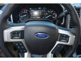 2017 Ford F350 Super Duty Lariat Crew Cab 4x4 Steering Wheel