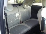 2017 Fiat 500c Pop Rear Seat