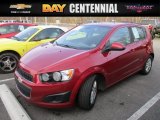 Victory Red Chevrolet Sonic in 2012