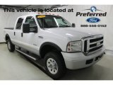 2005 Oxford White Ford F250 Super Duty XLT Crew Cab 4x4 #117177941