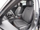 2017 Audi A4 2.0T Premium quattro Black Interior
