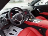 2017 Chevrolet Corvette Grand Sport Coupe Adrenaline Red Interior