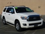 2008 Super White Toyota Sequoia Limited 4WD #117178032