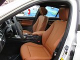 2017 BMW 3 Series 330i xDrive Sedan Saddle Brown Interior