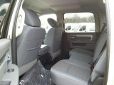 2017 Ram 1500 Big Horn Crew Cab 4x4 Rear Seat