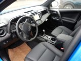 2017 Toyota RAV4 SE AWD Black Interior