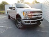 2017 Ingot Silver Ford F250 Super Duty Lariat Crew Cab 4x4 #117247656