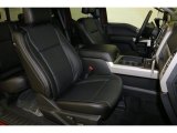 2017 Ford F250 Super Duty Lariat SuperCab 4x4 Black Interior