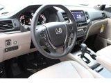 2017 Honda Pilot EX-L Beige Interior