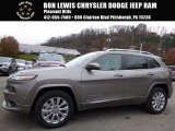 2017 Light Brownstone Pearl Jeep Cherokee Overland 4x4 #117247708