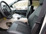 2017 Dodge Grand Caravan SXT Black/Light Graystone Interior