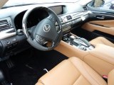 2017 Lexus LS 460 AWD Flaxen Interior