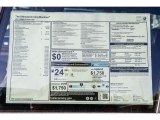 2017 BMW X3 sDrive28i Window Sticker