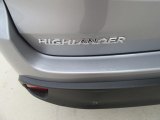 2016 Toyota Highlander LE Plus Marks and Logos