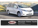 2017 Blizzard White Pearl Toyota Sienna Limited AWD #117291013