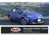 2017 Blue Crush Metalic Toyota Corolla SE #117319070
