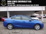 2017 Kinetic Blue Metallic Chevrolet Cruze LT #117319209