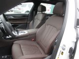 2017 BMW 7 Series 740i xDrive Sedan Mocha Interior