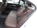 2017 BMW 7 Series 740i xDrive Sedan Rear Seat
