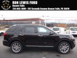 2017 Shadow Black Ford Explorer Limited 4WD #117319194