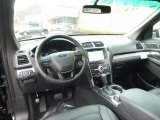 2017 Ford Explorer Limited 4WD Ebony Black Interior