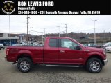2016 Ruby Red Ford F150 XLT SuperCab 4x4 #117319192