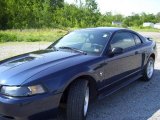 2002 True Blue Metallic Ford Mustang V6 Coupe #11716349