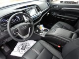 2017 Toyota Highlander SE AWD Black Interior